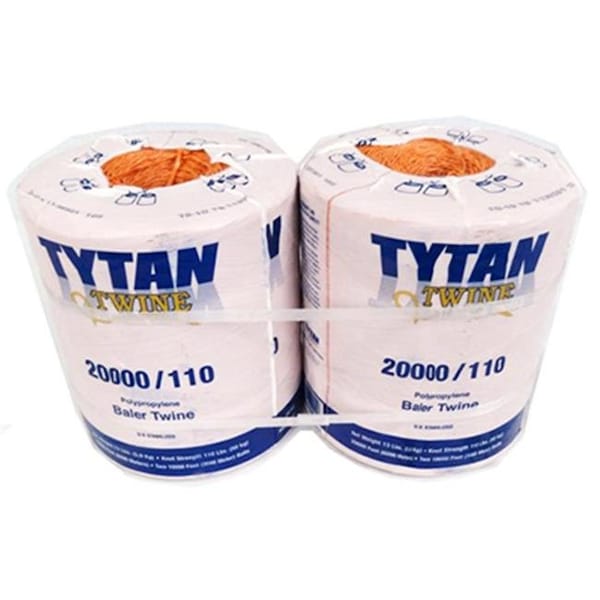 Tytan International Tytan International PBT20110TONBP 20;000 ft. Orange Baler Twine; Pack - 2 181691 - main